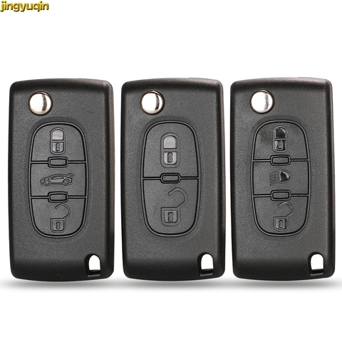 Peugeot 307 Transponder Key Shell HU83