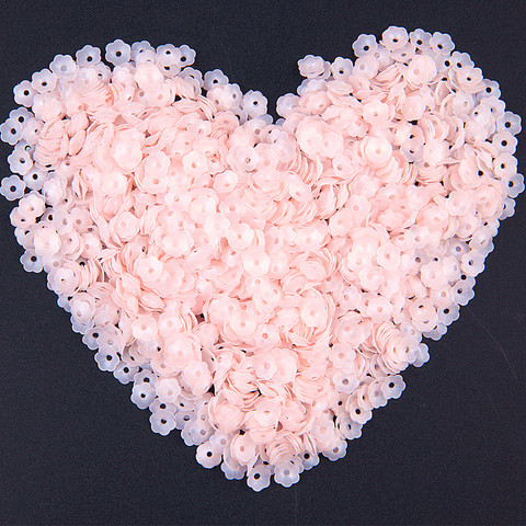 Matte Pink Flower Sequins 6mm Cup PVC Paillettes Loose Lentejuelas for Needlework Craft Sewing Fittings Costume Jewelry 20g/lot ► Photo 1/6