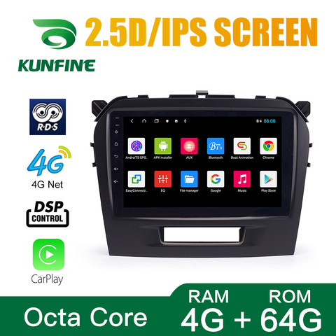 Car Stereo for SUZUKI Vitara 2015-2022 Octa Core Android 10.0 Car DVD GPS Navigation Player Deckless Radio Headunit ► Photo 1/6