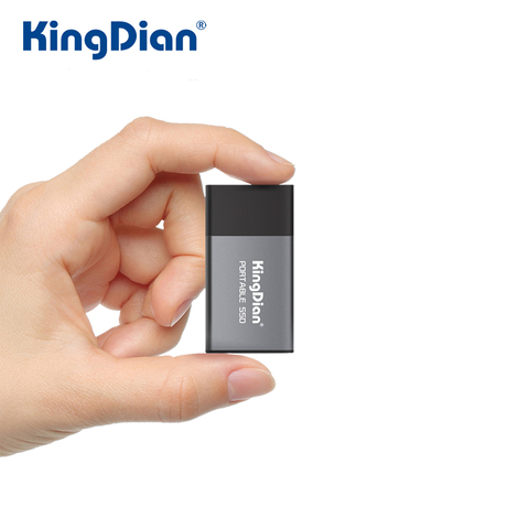 KingDian External SSD Hard Drive 120gb 250gb 500gb Portable SSD 1tb 2tb External Solid State Drive ► Photo 1/6