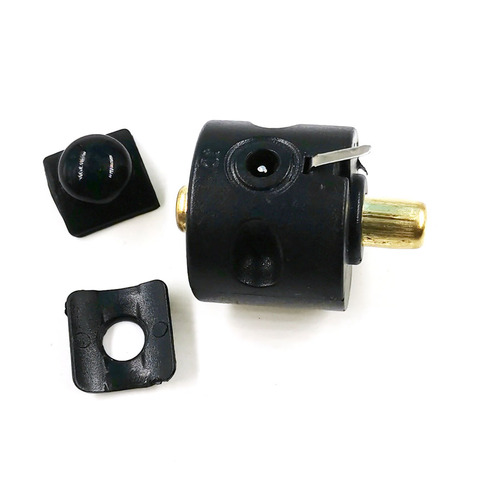 Flashlight 24mm Switch Parts with Charging Port Hole Central Switch Assembly Central Metal Rubber Button Switches ► Photo 1/6