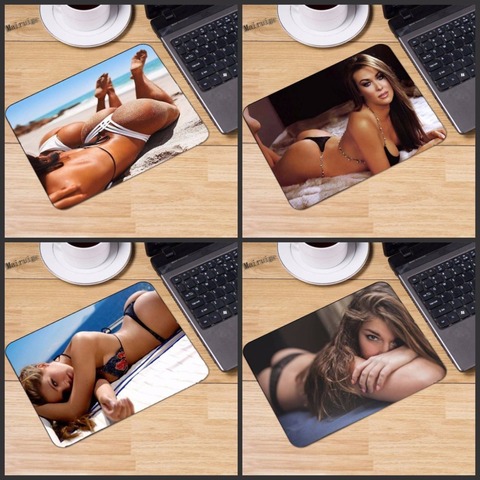 Mairuige Hot Beach Sexy Ass Wallpaper Gaming Gamer Mice Mouse Pad Non-Skid Rubber Pad Cool Durable Three Size Small Mouse Pad ► Photo 1/6