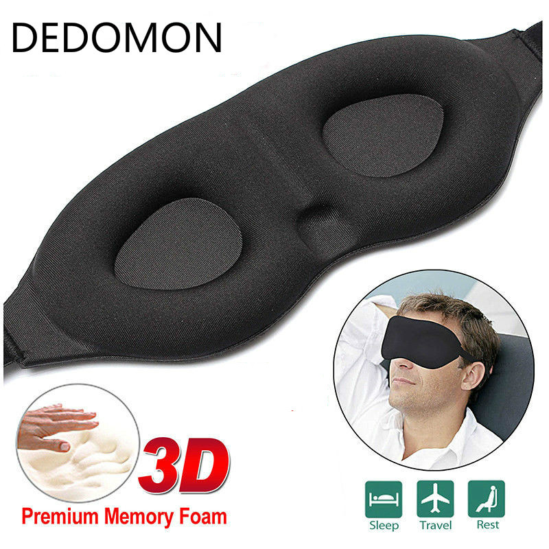 Fashion 3D Sponge EyeShade Sleeping Eye Mask Cover eyepatch