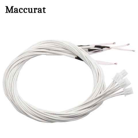 5pcs 3D Printer 100K ohm NTC 3950 Thermistors Sensors 1M line 2.54 3D Printers Parts For Reprap Mend Part Temperature Accessorie ► Photo 1/6