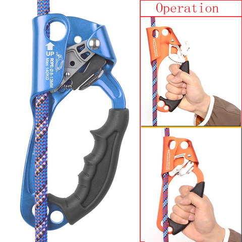 Climbing Hand Ascender,Rock Climbing Right Hand Rock Climbing Gear