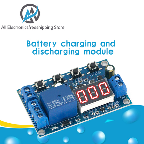 DC 6-40V Battery Charger Module Discharger Board Undervoltage Overvoltage Protection Board Precision Auto Off Module Discharger ► Photo 1/6