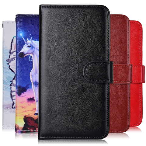 For Huawei Honor 7S 7A Play 7 Cover Unicorn 5.45'' Wallet Flip Case Enjoy 8e Youth Fitted Case For Para On Y5 Prime 2022 Coque ► Photo 1/6