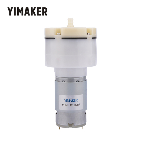 YIMAKER Micro Vacuum Pump DC12V 24V 50Kpa Low Noise Large Flow Splitter Separator Diaphragm Suction Mini Air Pumps ► Photo 1/6