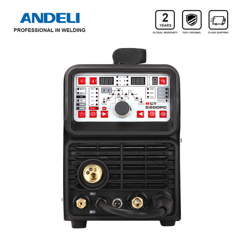 ANDELI MCT-520DPL/MCT-520DPC TIG CUT MMA COLD MIG Welding and Flux Welding without Gas 5 in 1Multi-function TIG Welding Machine ► Photo 1/6