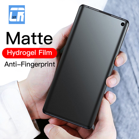 100D No Fingerprint Matte Hydrogel Film for Samsung galaxy  Note 10 20 9 8 S10 S9 S8 S20 Plus Screen Protector Samsung s10e Film ► Photo 1/6