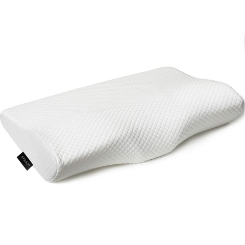 MOYEAH Anti-snoring Contour Memory Foam Pillow Ergonomic Cervical Sleeping Pillow for Neck Pain Neck Protection With Pillowcase ► Photo 1/6