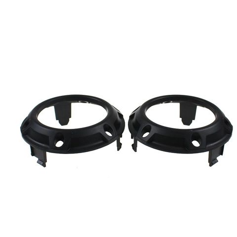 LARBLL 2PCS New Front Fog Light Lamp Black Cover Frame 6400A739 For Mitsubishi Outlander 2007 2008 2009 ► Photo 1/4