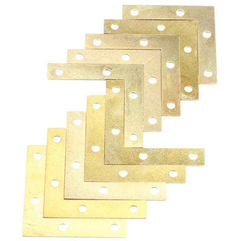 20 pcs 51mm Flat Corner Right 90º Angle Bracket Repair Plate Fixing Brace ► Photo 1/5