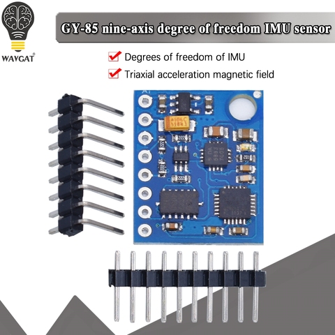 GY-85 BMP085 Sensor Modules 9 Axis Sensor Module (ITG3205 +ADXL345 + HMC5883L) ,6DOF 9DOF IMU Sensor ► Photo 1/6