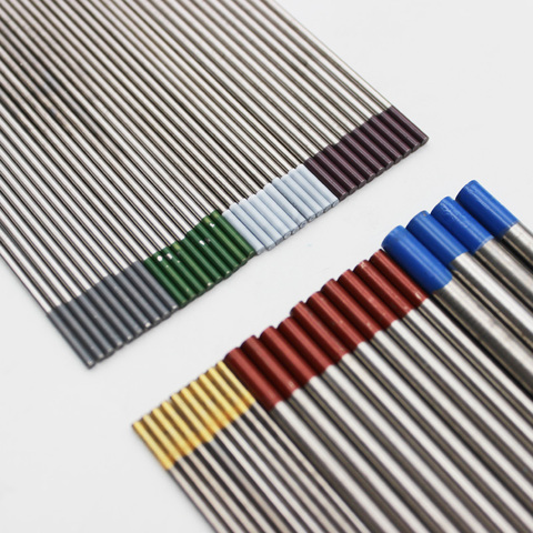 Professional Tungsten Electrode Welding Electrodes 1.0 1.6 2.0 2.4 3.0 3.2 4.0mm WT20 WC20 WL20 WL15 WZ8 WP WY20 WES WZ3 Tig Rod ► Photo 1/6