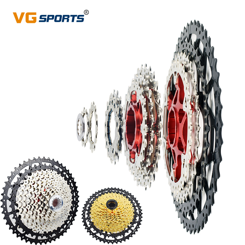 VG Sports MTB Bicycle Freewheel N 9 10 11 12 Speed Mountain Bike Cassette New 