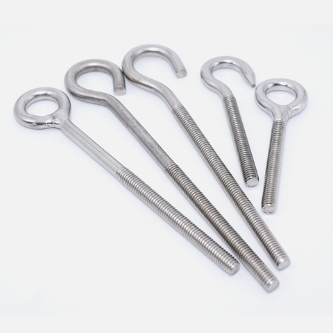 M4 M5 M6 M8 M10 M12 Sheep Eye screw Bolt Ring Hanging  Hook    suspension 304 Stainless Steel  fasteners tools ► Photo 1/5