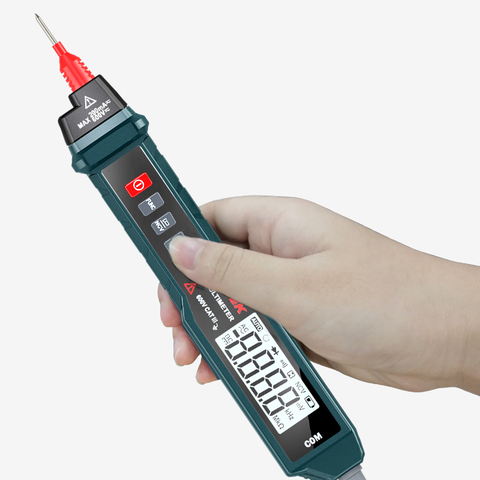 HANMATEK Smart Pen Digital Multimeter DM10 Non-Contact ACV/DCV Portable With LED Lighting ► Photo 1/6