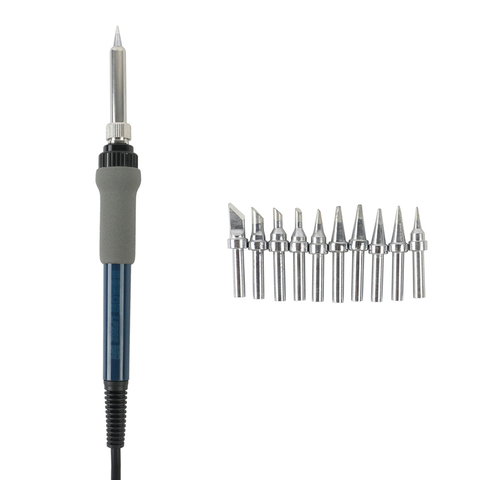 LF202 Soldering Iron Handle + 10pcs 200 Tips For BK2000 QUICK203/203H High-Frequency Soldering Station ► Photo 1/6