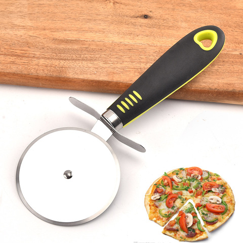 Stainless steel roller pizza knife kitchen tools ► Photo 1/5
