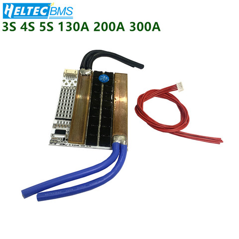 BMS 3S/4S/5S 300A For Ship Machine Car Star/3.2V LiFePo4/Ternary Lithiun iron Phosphate/3.7V Lithium Battery protection Board ► Photo 1/6