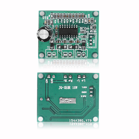 2x15W 2.0 Channel Mini Digital Stereo Audio Power Sound Amplifier Board 30W DC 12V Power MP3 Amplification Module ► Photo 1/6