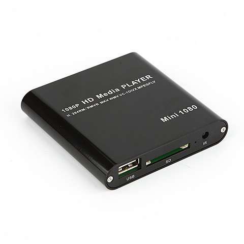 REDAMIGO FullHD 1080P Media Player Center MultiMedia Video Player with HDMI VGA AV USB SD/MMC Mpeg2-HD Surpport mkv H.264 HDD021 ► Photo 1/5