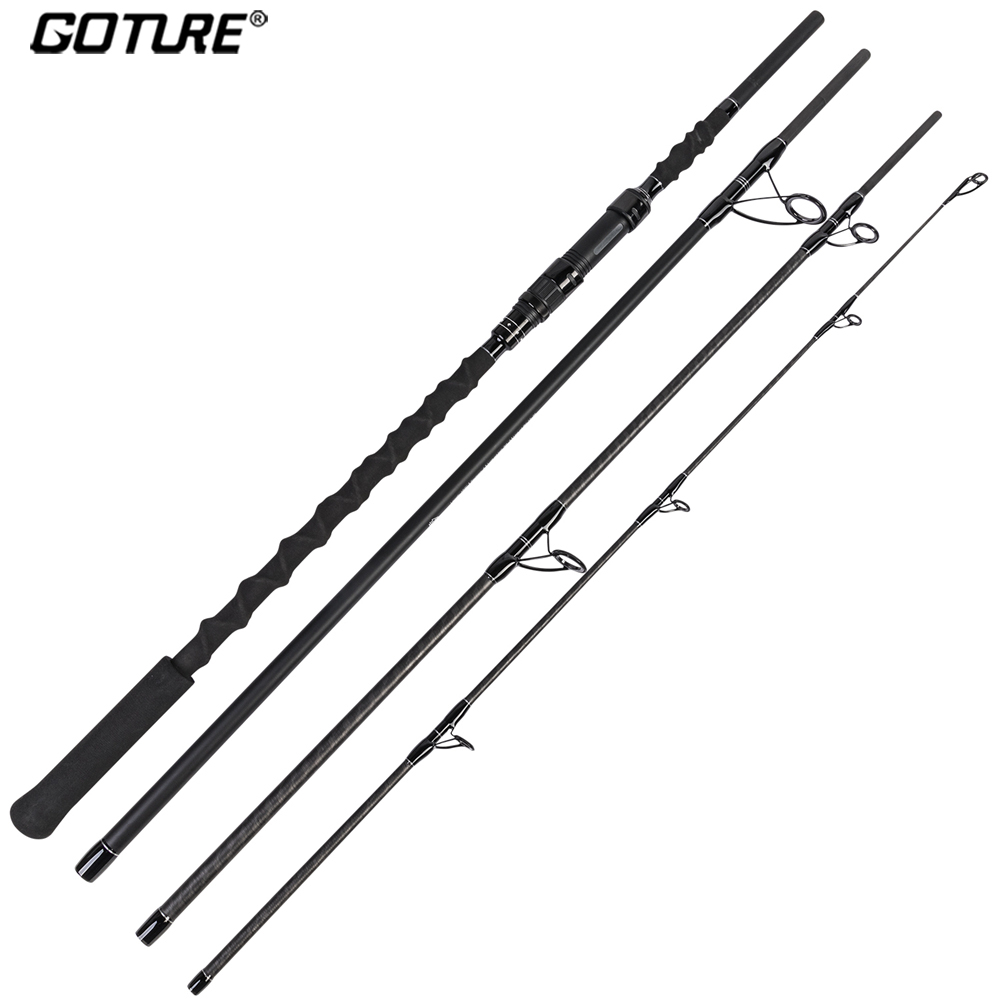 Goture Bravel 4 Sections Surf Rod 9FT 10FT 11FT 12FT Carbon Fiber