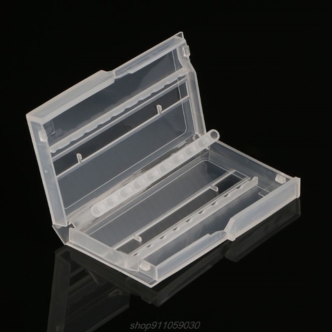 10 Holes Nail Drill Bit Case Plastic Empty Storage Box Milling Cutters Holder  N13 20 Dropshipping ► Photo 1/6