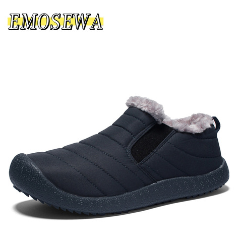New Arrive Slippers House Men's Winter Shoes Soft Man Home Slippers Cotton Shoes Fleece Warm Anti-skid Man Slippers High Quality ► Photo 1/6