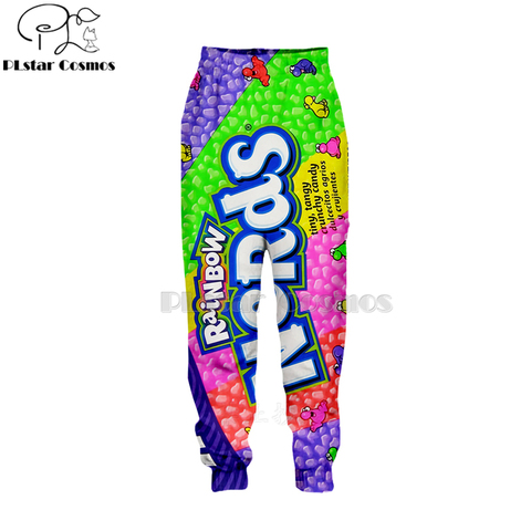 PLstar Cosmos Newest candy Snack bag chocolate sauce Pants men Novelty 3d cool Harajuku Pants Full Hip Hop Sweatpants Dropship-2 ► Photo 1/6