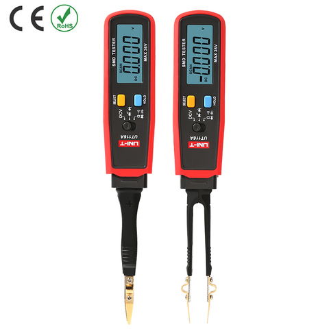 UNI-T UT116A/UT116C Smart Testing Clips mini SMD Components Tester Diode Triode Capacitance Inductance Multimeter ESR Meter ► Photo 1/6