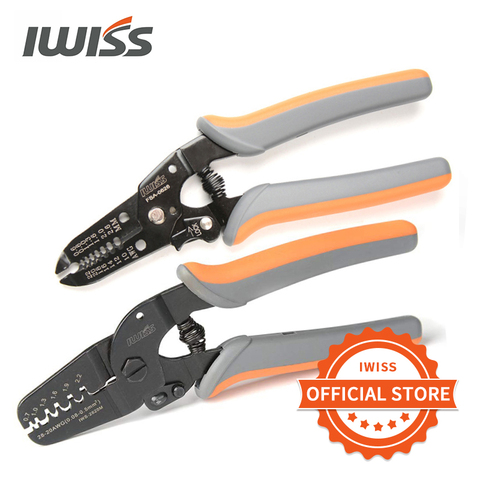 IWISS Mini Micro Open Barrel Crimper Tools IWS-2820 for Crimping 28-20AWG JAM, Molex, Tyco, JST Terminals and Connectors ► Photo 1/6