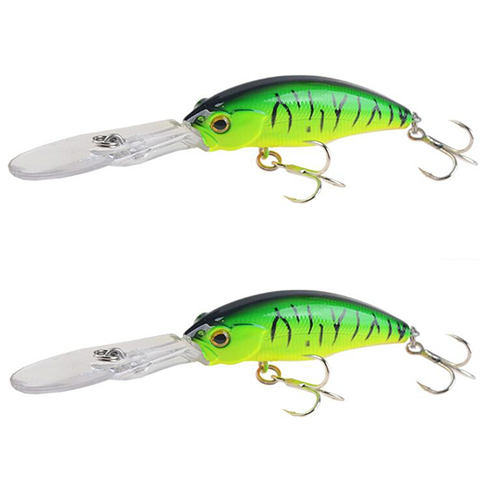 Floating Minnow Fishing lure 9.5cm 8g Crankbait Artificial Hard bait Bass Wobblers Carp Pike Lures Quality Pesca fishing tackle ► Photo 1/6