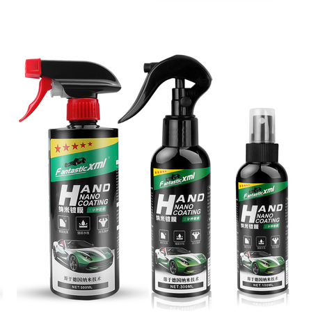 Car Nano Ceramic Coating Polishing Spraying Wax Painted Car Care Nano Hydrophobic Coating Ceramic 100/300/500ML ► Photo 1/6