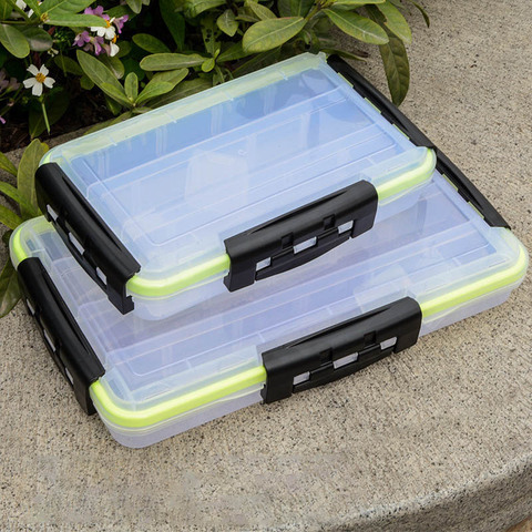 Fishing Tackle Box Waterproof Plastic Bait Box High Strength Fishing Tackle Accessories Storage Box Hook Box ► Photo 1/6