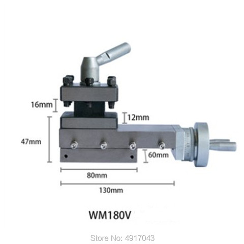 WM180V Square Tool Holder High quality Metal Lathe Tool Holder Assembly Machine Small Carriage Knife Holder 90mm Stroke Hot Sale ► Photo 1/3