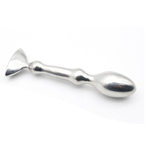 Stainless steel Prostate massager  G-spot Metal Anal beads Hook Butt Plug Wearable Adult unisex Sex toy for men women ► Photo 1/6