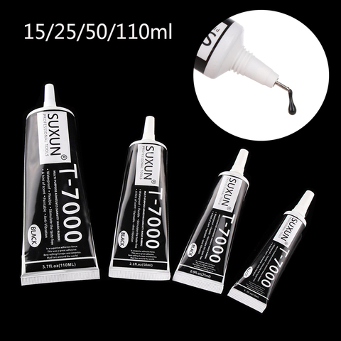 2022 15ML Super Black Liquid Glue Epoxy Resin Sealant Strength Adhesive Fixed Mobile Phone Handicraft T7000 Glue ► Photo 1/6