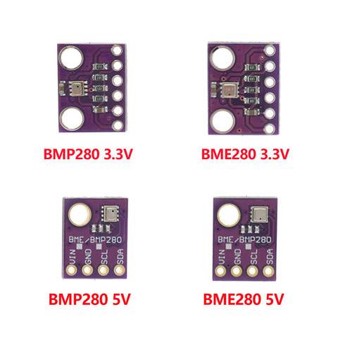 3.3V 5V BMP280 BME280 1.8-5V I2C SPI Digital Sensor Temperature Humidity Barometric Pressure Module ► Photo 1/6