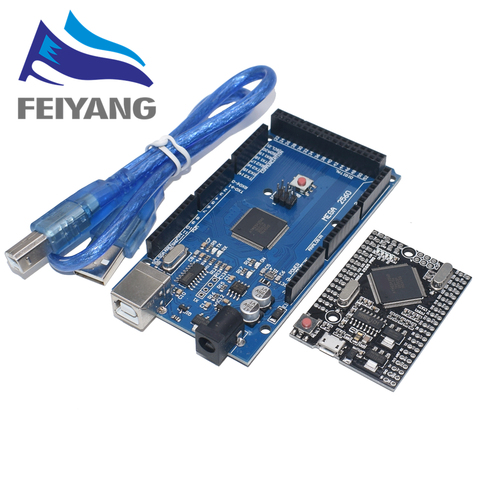 MEGA2560 MEGA 2560 R3 (ATmega2560-16AU CH340G) Pro mini MEGA2560 AVR USB board Development board MEGA2560 with Cable for arduino ► Photo 1/6
