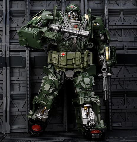 Genuine WEIJIANG Transformation Toys Alloy Inspector Hero Column Robot Turns into Autobot ► Photo 1/6