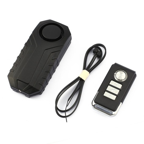 Wireless Remote Control Alarm Bicycle/Electric tricycle/ New Energy Car Vibration and Displacemnt Alarm Safety Lock ► Photo 1/6