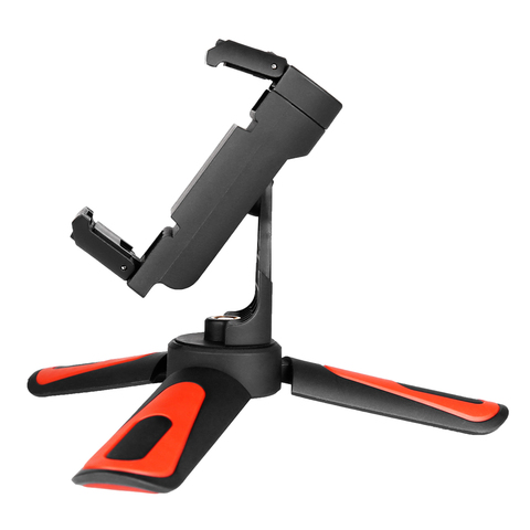 Smartphone Vlog Video Kit with Mini Desktop Table Tripod Phone Clip Holder for Mobile Vlogging Live Streaming Filming Interview ► Photo 1/6