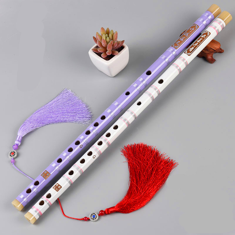 yunnan One section Bamboo Flute Flauta Instrumento Musical E F G Key flauta chinesa Dizi Transverse Flute Open Hole muzyka ► Photo 1/1