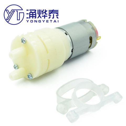 YYT 365/385 DC pumping motor 12V micro self-absorbent water pump Tea set  Fish Tank Round Water Air DC Diaphragm Pump Aquarium ► Photo 1/5