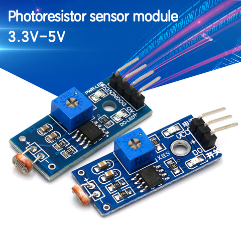 LM393 4pin Optical Sensitive Resistance Light Detection Photosensitive Sensor Module for arduino DIY Kit ► Photo 1/6