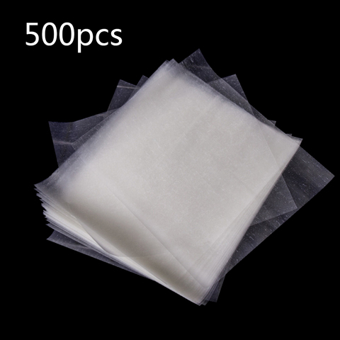 Practical 500 Sheets Edible Glutinous Rice Paper Candy Sugar Coated  Wrapping Paper Nougat Edible Paper Transparent Candy Wrapper - Price  history & Review, AliExpress Seller - Feng Hao Han Store