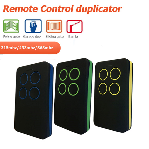 Auto scan 433.92mhz remote control duplicator garage command gate remote controller 868mhz ► Photo 1/6