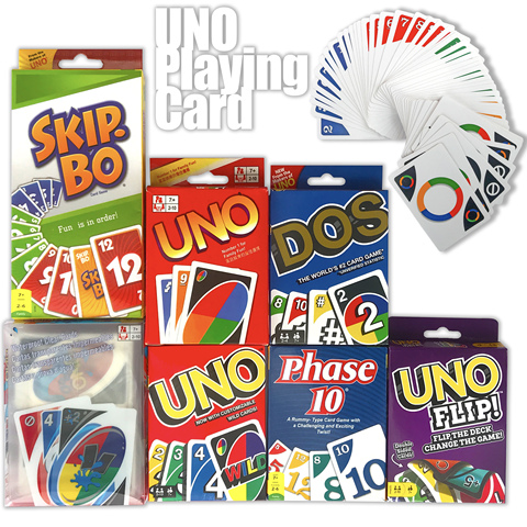 UNO Flip Card Games Board Games Family Indoor Game Children Party Game  Indoor